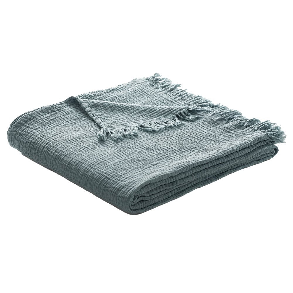 Jeté - Muslin Bleu Steel