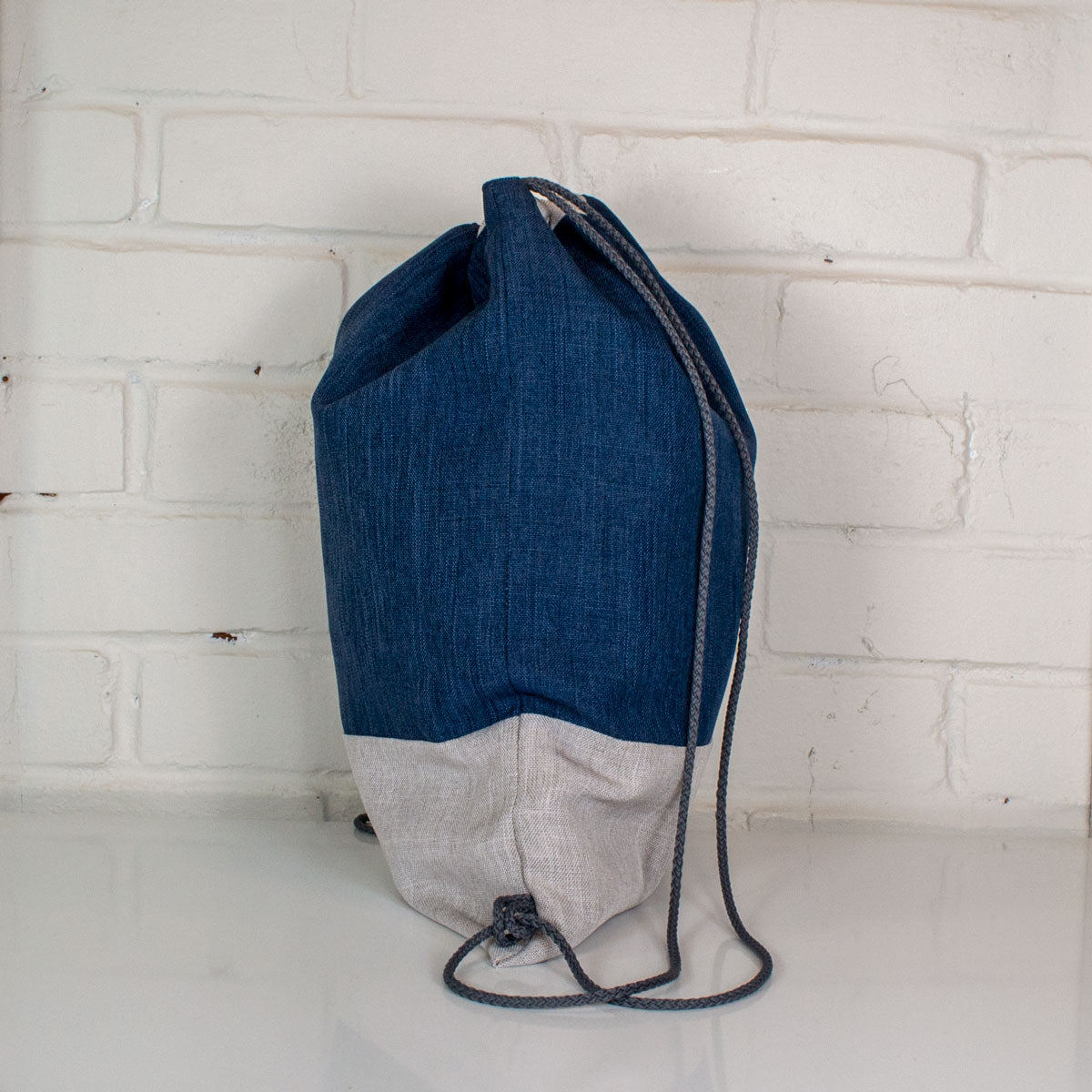 Baluchon Colorblock - Bleu foncé & Gris