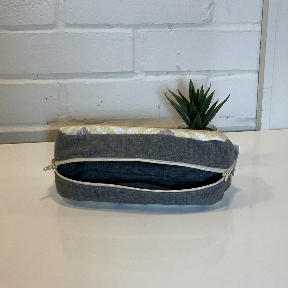 Étui à crayon- Losanges Jaune