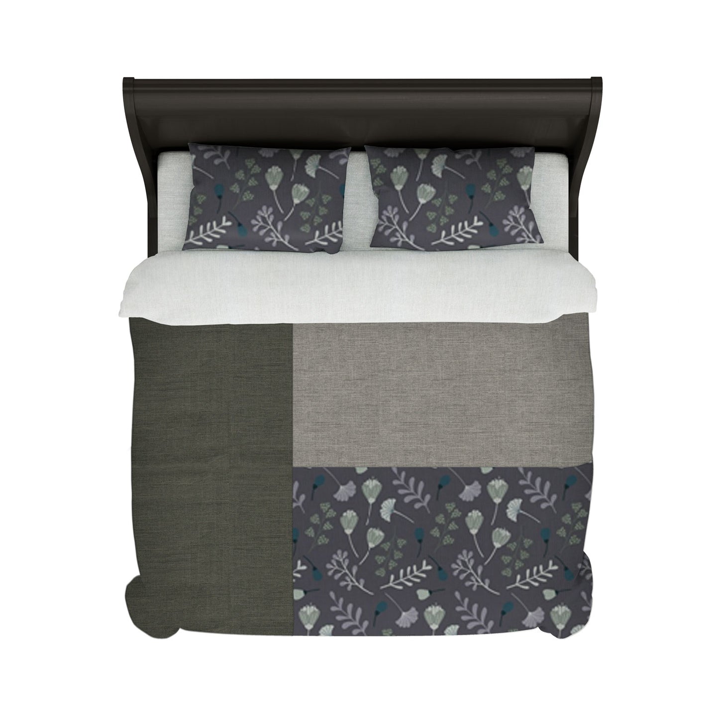 Housse de couette - Collection Colorblock - Jeanne - Couleur hiver