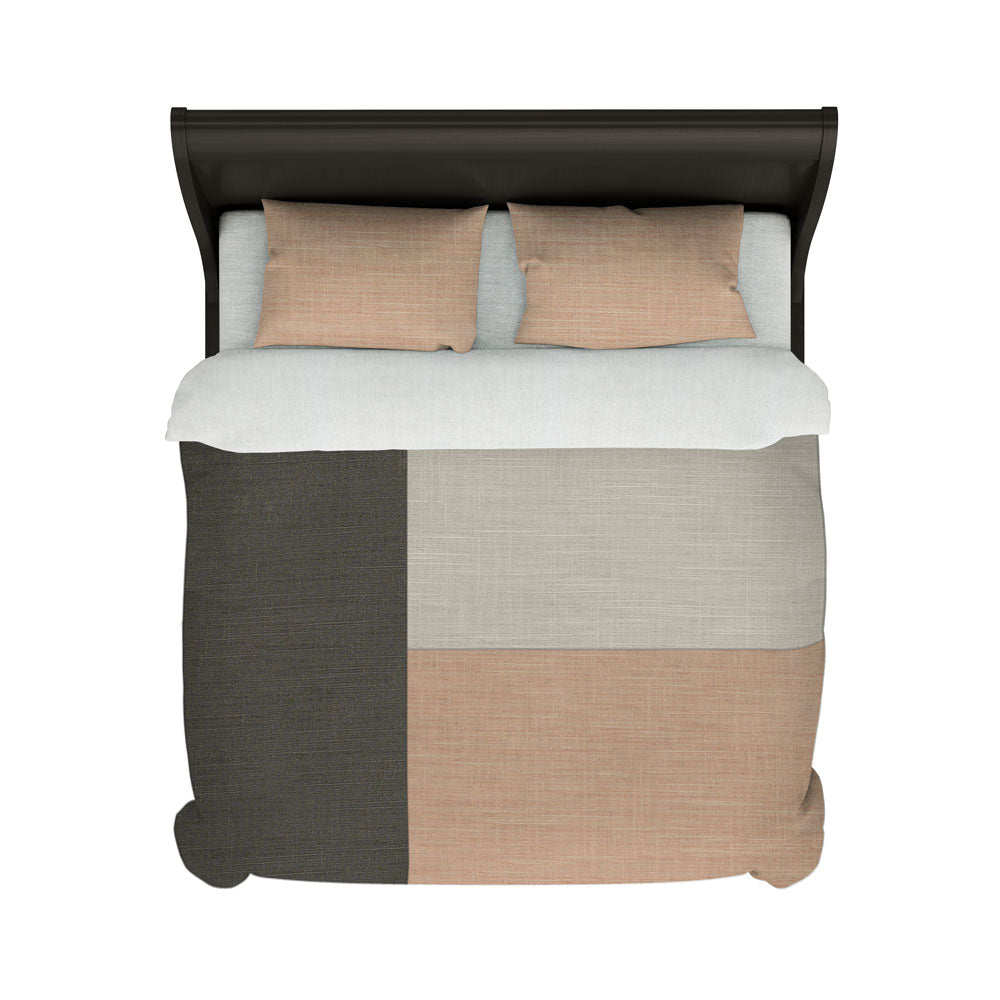 Housse de couette - Collection Colorblock - Linum Rose Blush