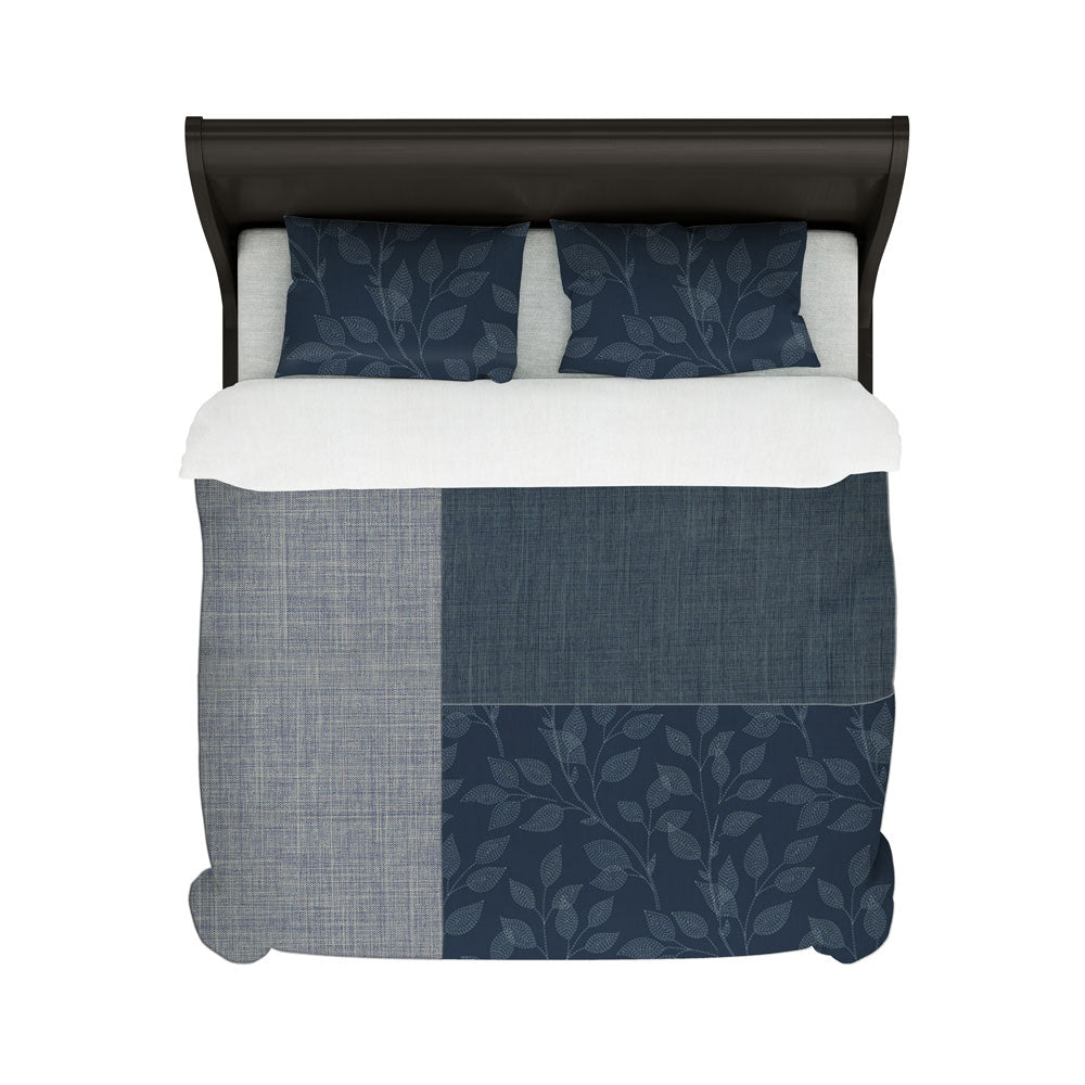Housse de couette - Collection Colorblock - Fougue - Bleu
