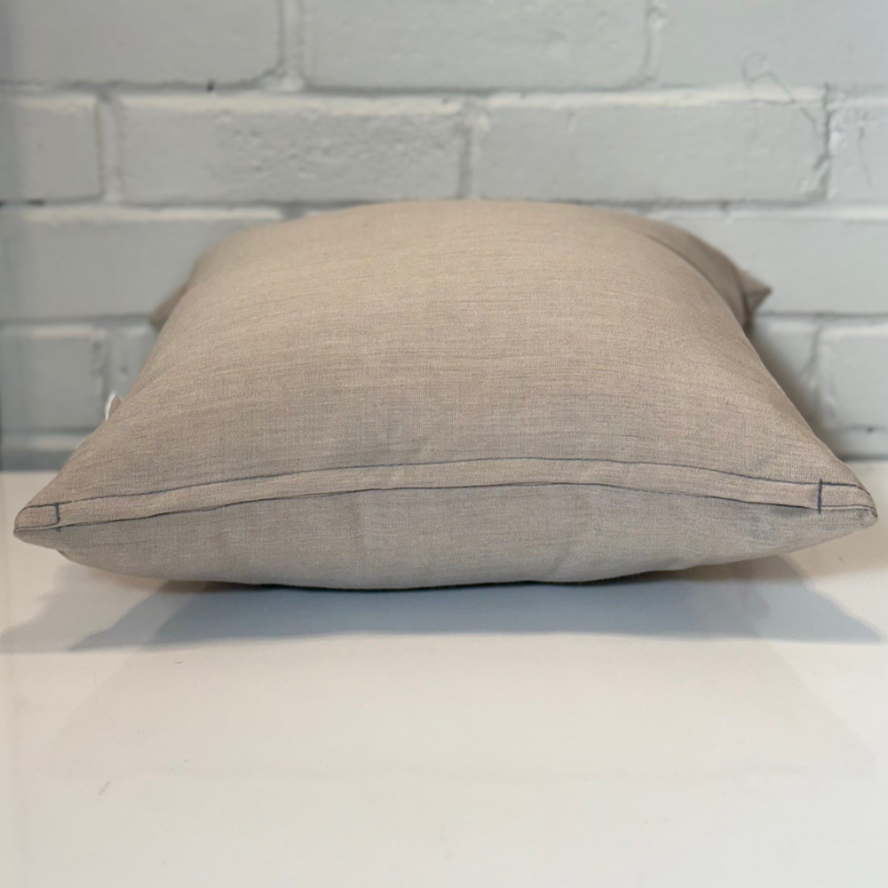 Housse de coussin Extérieur - Sunbrella Canvas Flax