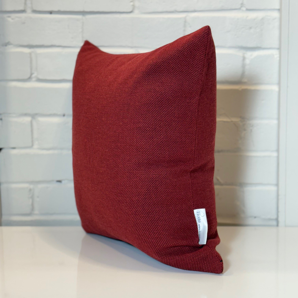 Housse de coussin Extérieur - Essential Garnet