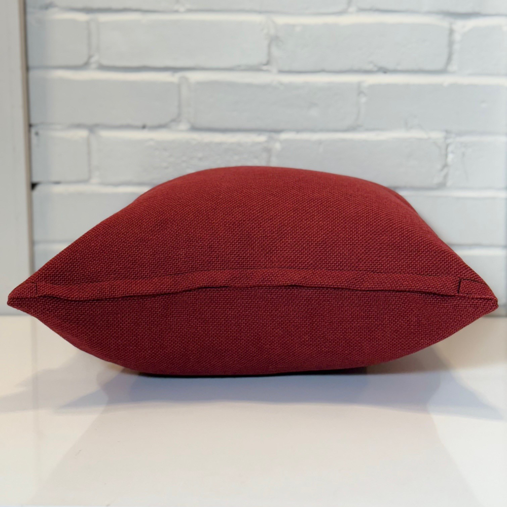 Housse de coussin Extérieur - Essential Garnet