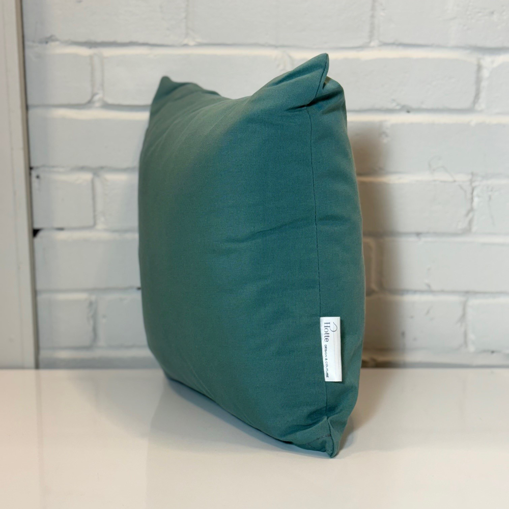Housse de coussin Extérieur - Sunbrella Canvas Sarcelle