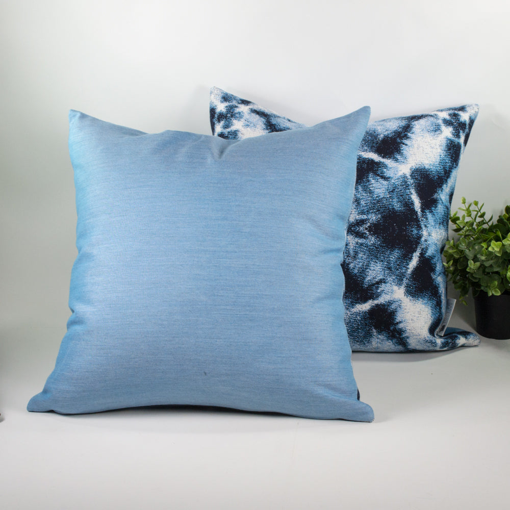 Housse de coussin Extérieur - Sunbrella Authentic Indigo