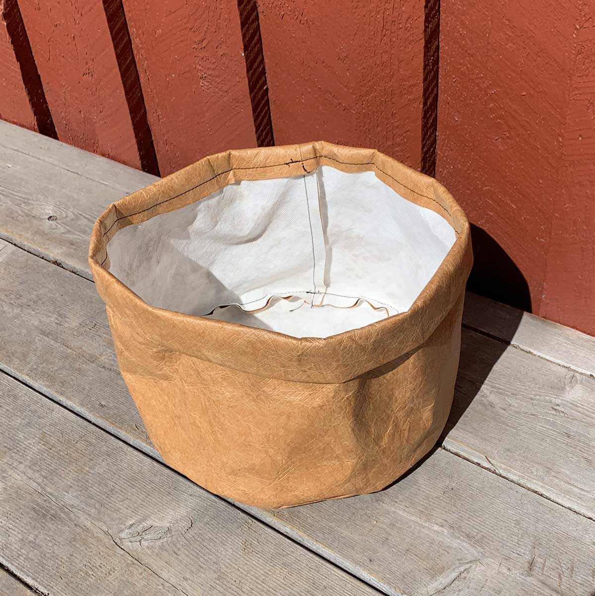 Cache-pot Tyvek - Naturel