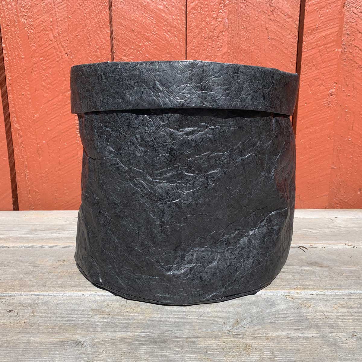 Cache-pot Tyvek - Noir