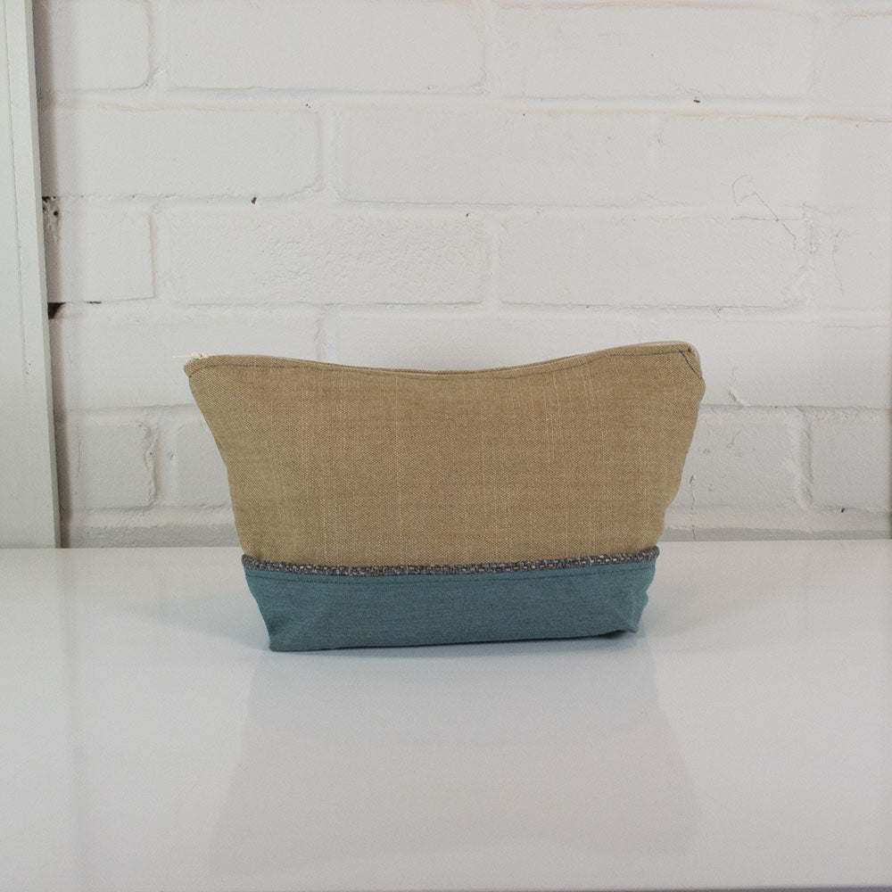 Trousse à cosmétiques - Sable Turquoise