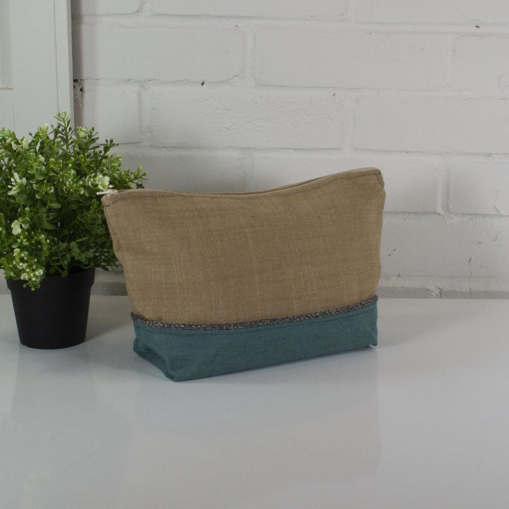 Trousse à cosmétiques - Sable Turquoise