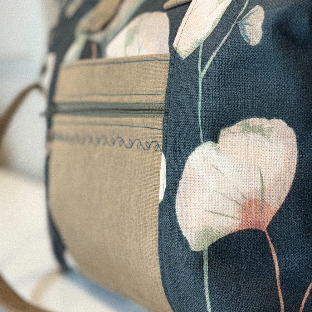 Sac à main modèle Tote bag - Fleurs Naturelles