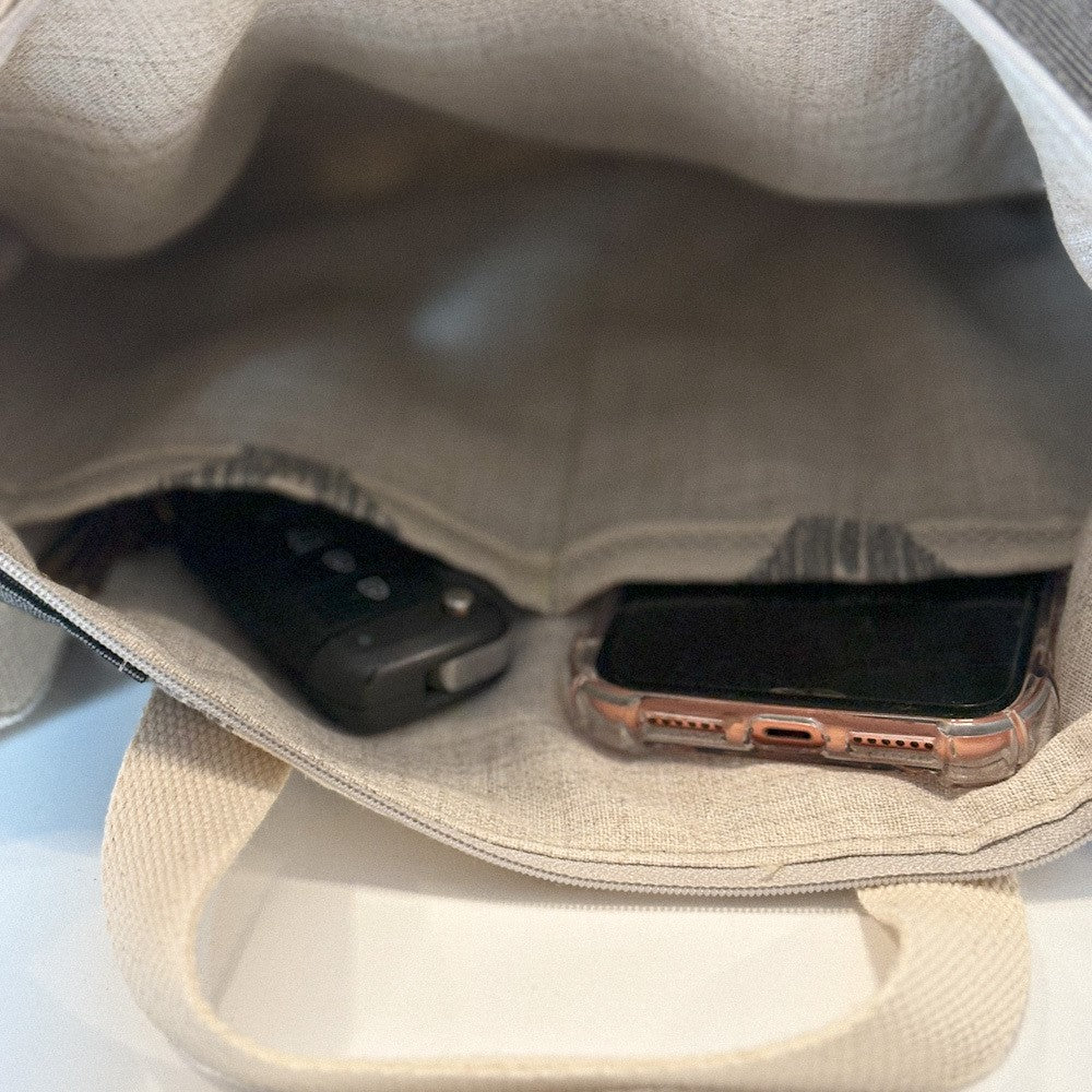 Sac à main bandoulière - Lin Baroque