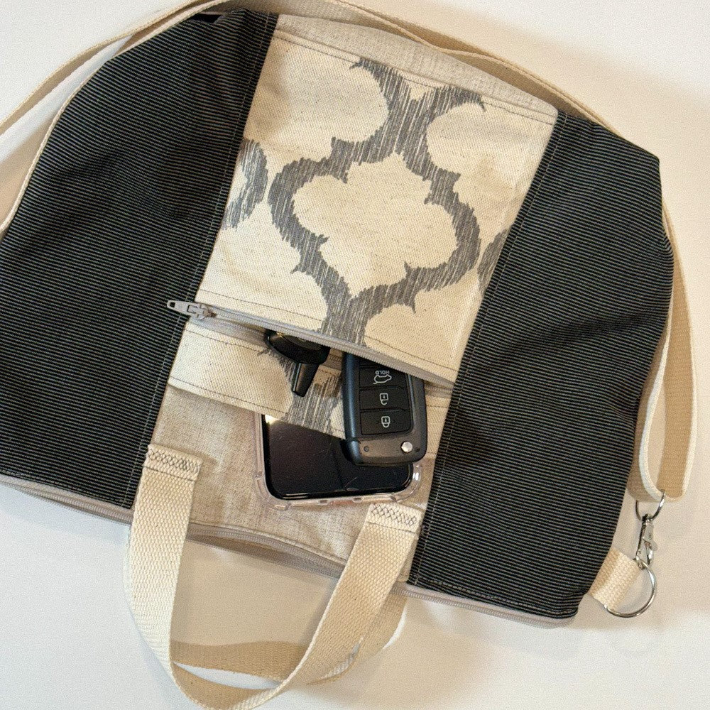 Sac à main modèle Tote bag - Lin Baroque