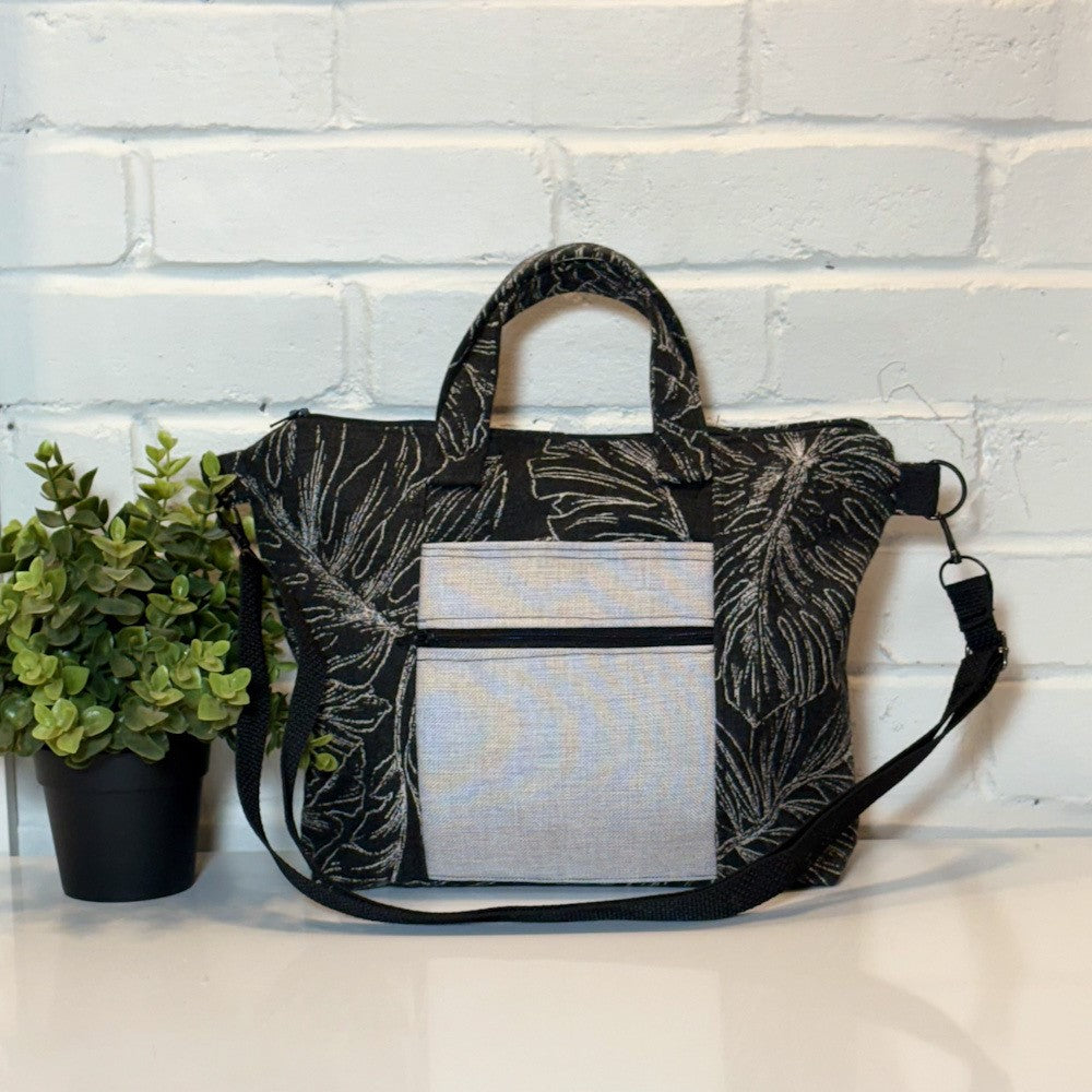 Sac à main modèle Tote bag - Carole la Monstera