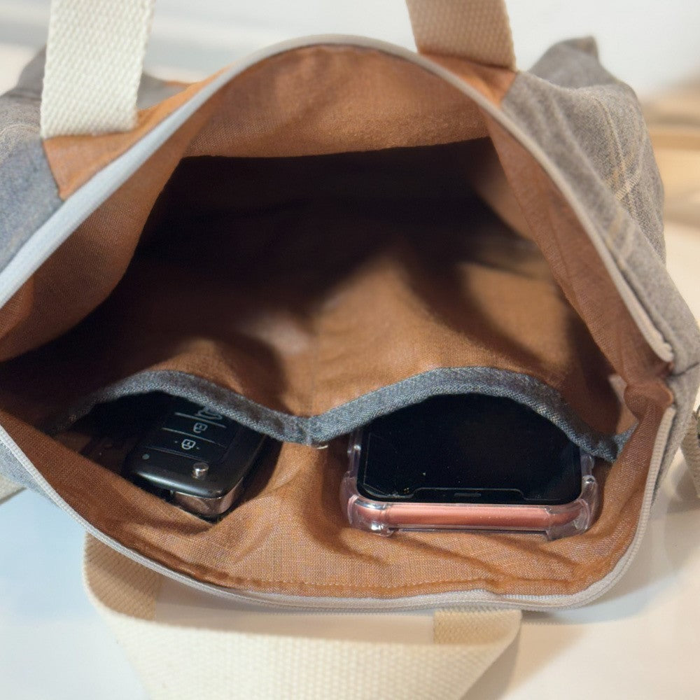 Sac à main modèle Tote bag - Paradigm Terracotta