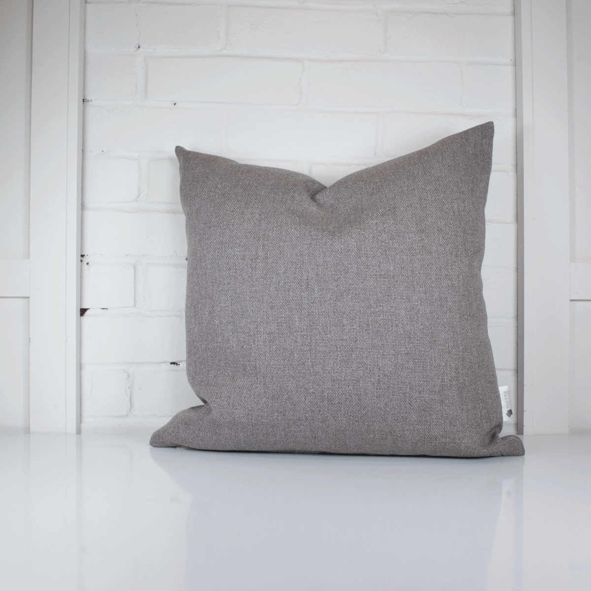 Housse de coussin Extérieur - Sunbrella Blend fog