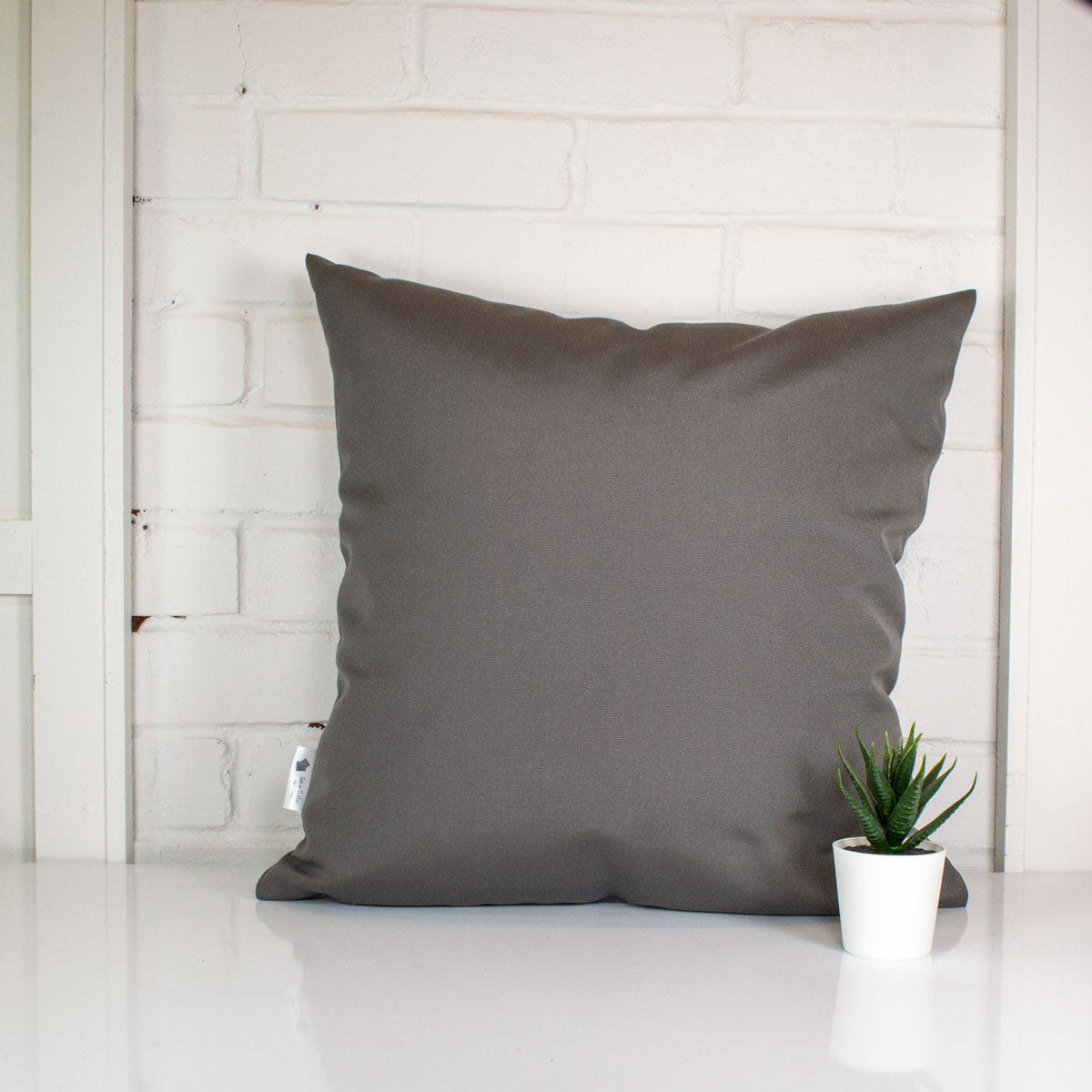 Housse de coussin Extérieur - Canvas Charcoal