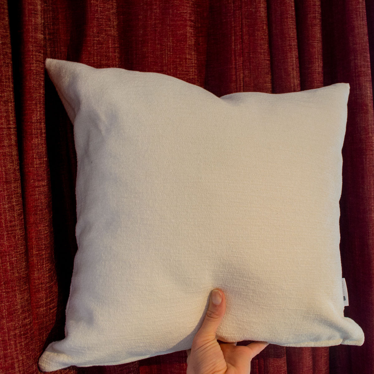 Housse de coussin Extérieur - Sunbrella Ivoire Textured