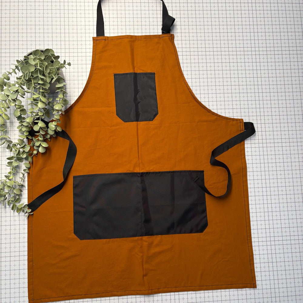 Tablier tout usage - Orange Rouille