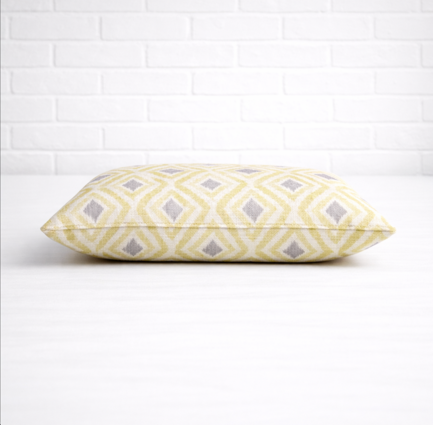 Housse de coussin - Losange Jaune
