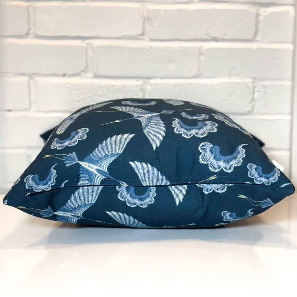 Housse de coussin - Okiya Bleu