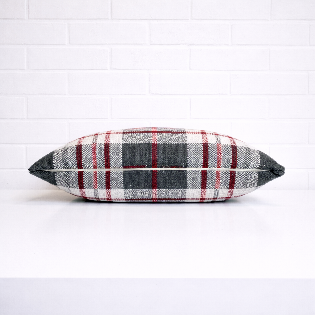 Housse de coussin - Tricot Carreaux