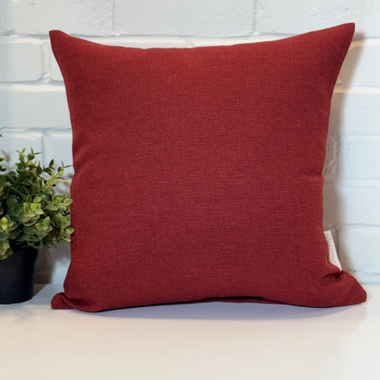 Housse de coussin Extérieur - Essential Garnet