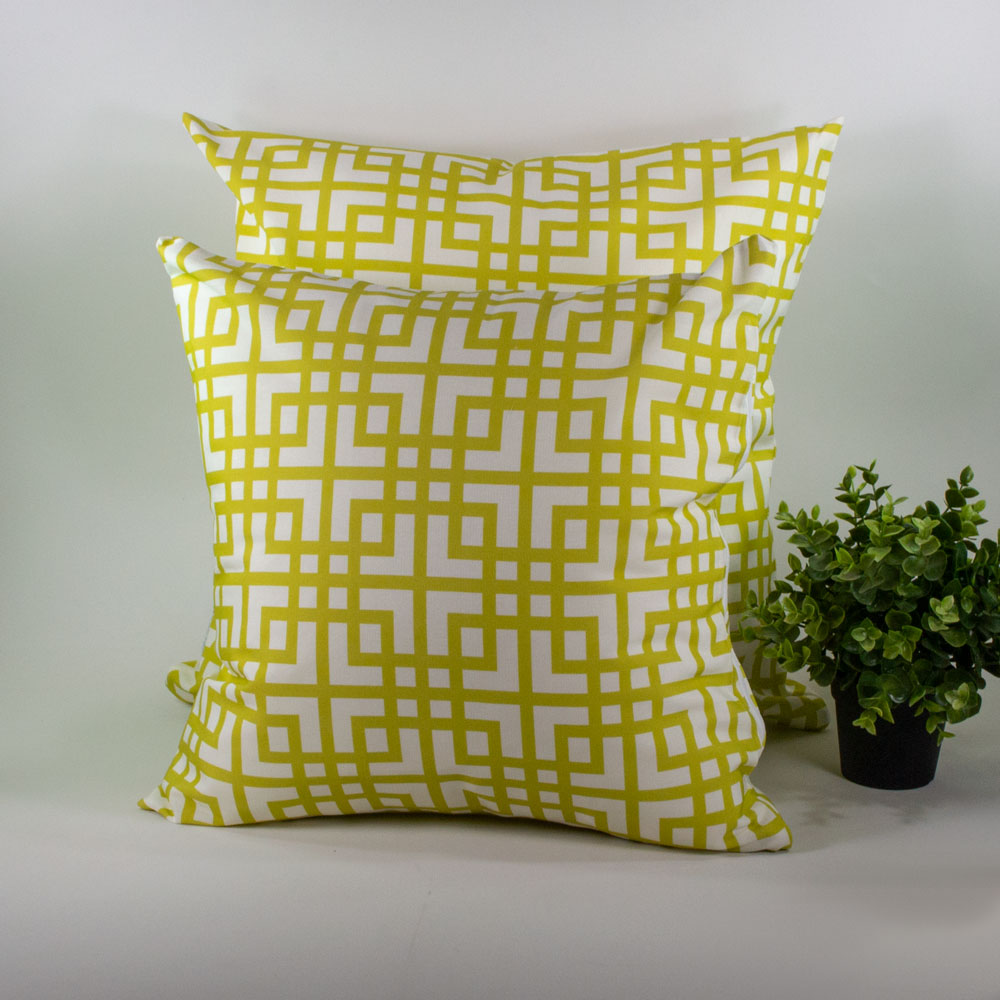 Housse de coussin Extérieur - Kura Lemon