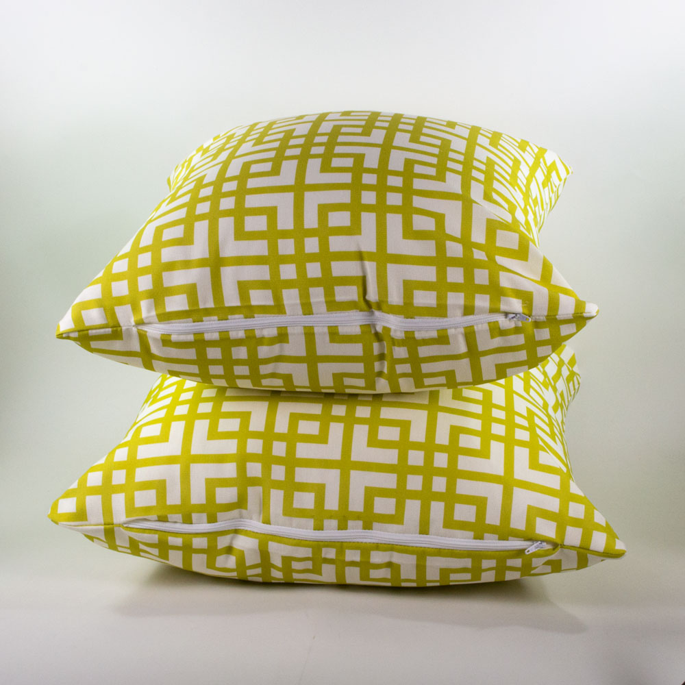 Housse de coussin Extérieur - Kura Lemon