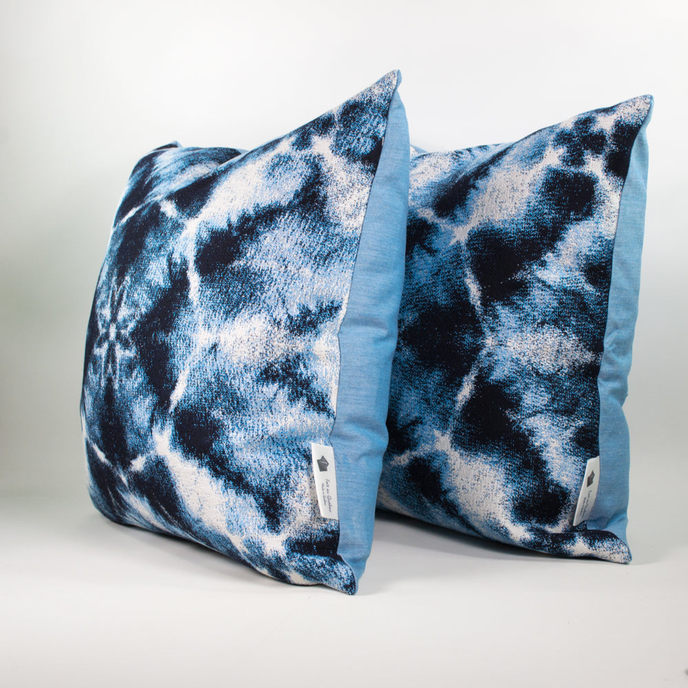 Housse de coussin Extérieur - Authentic Indigo