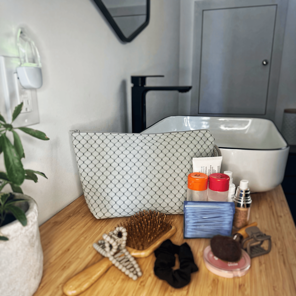 Trousse à cosmétiques - Turquoise Pyjama