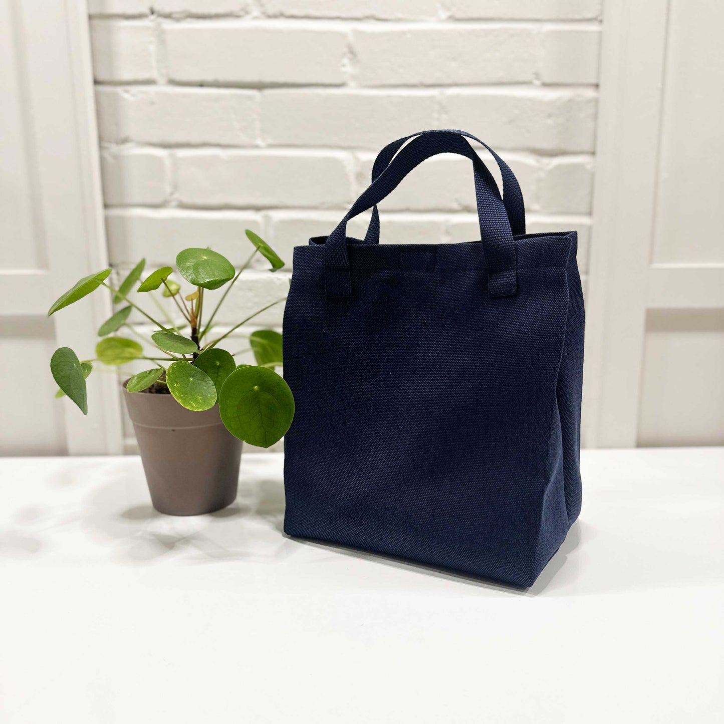 Sac à lunch modèle Monsieur - Bleu profond