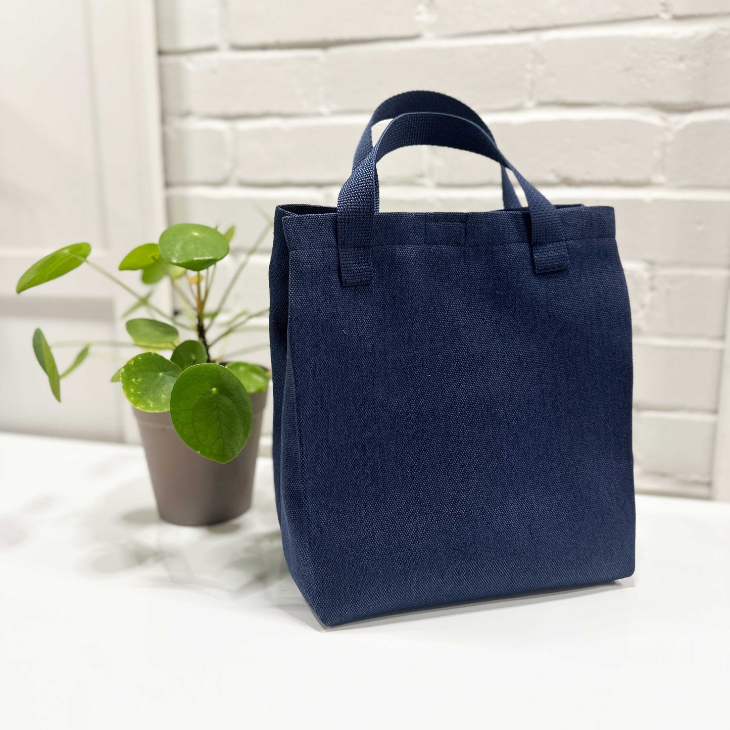 Sac à lunch modèle Monsieur - Bleu profond