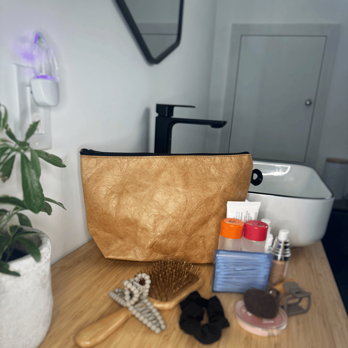 Trousse à cosmétiques - Tyvek Naturel