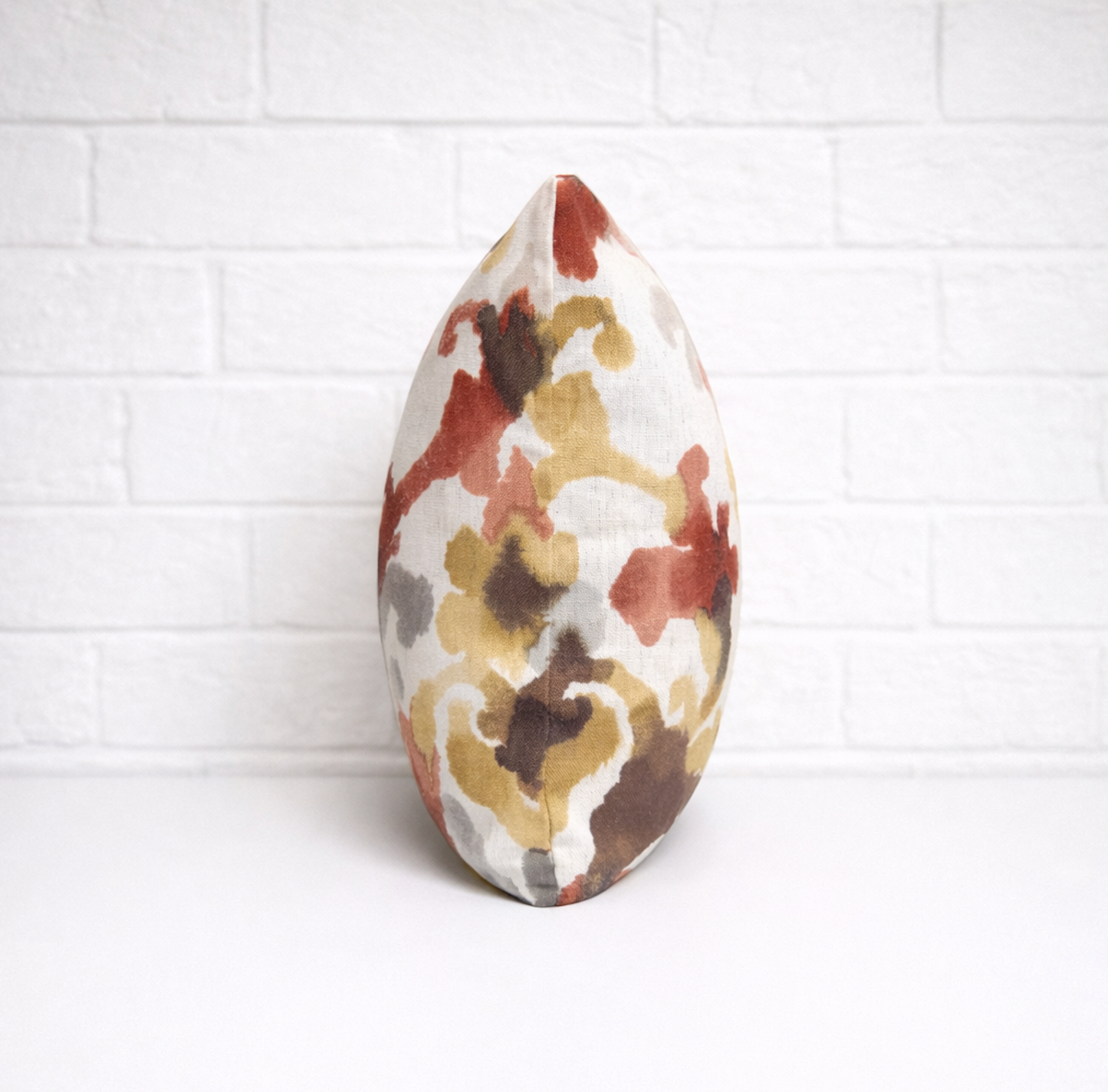 Housse de coussin - Ikat Terracotta