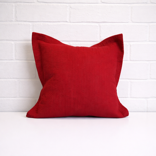 Cache-oreiller Red matelassé