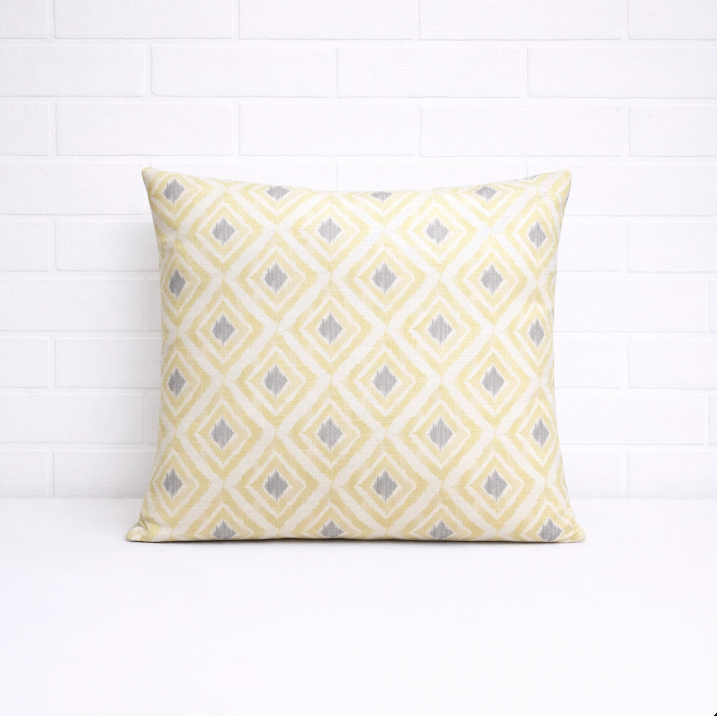 Housse de coussin - Losange Jaune