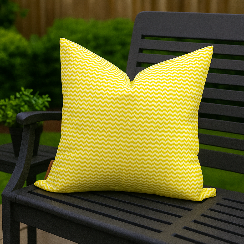 Housse de coussin Extérieur - Soro Lemon