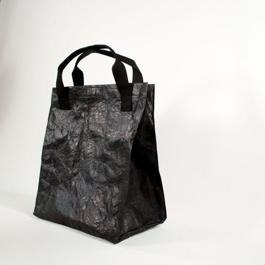 Sac à lunch réutilisable - Tyvek Noir