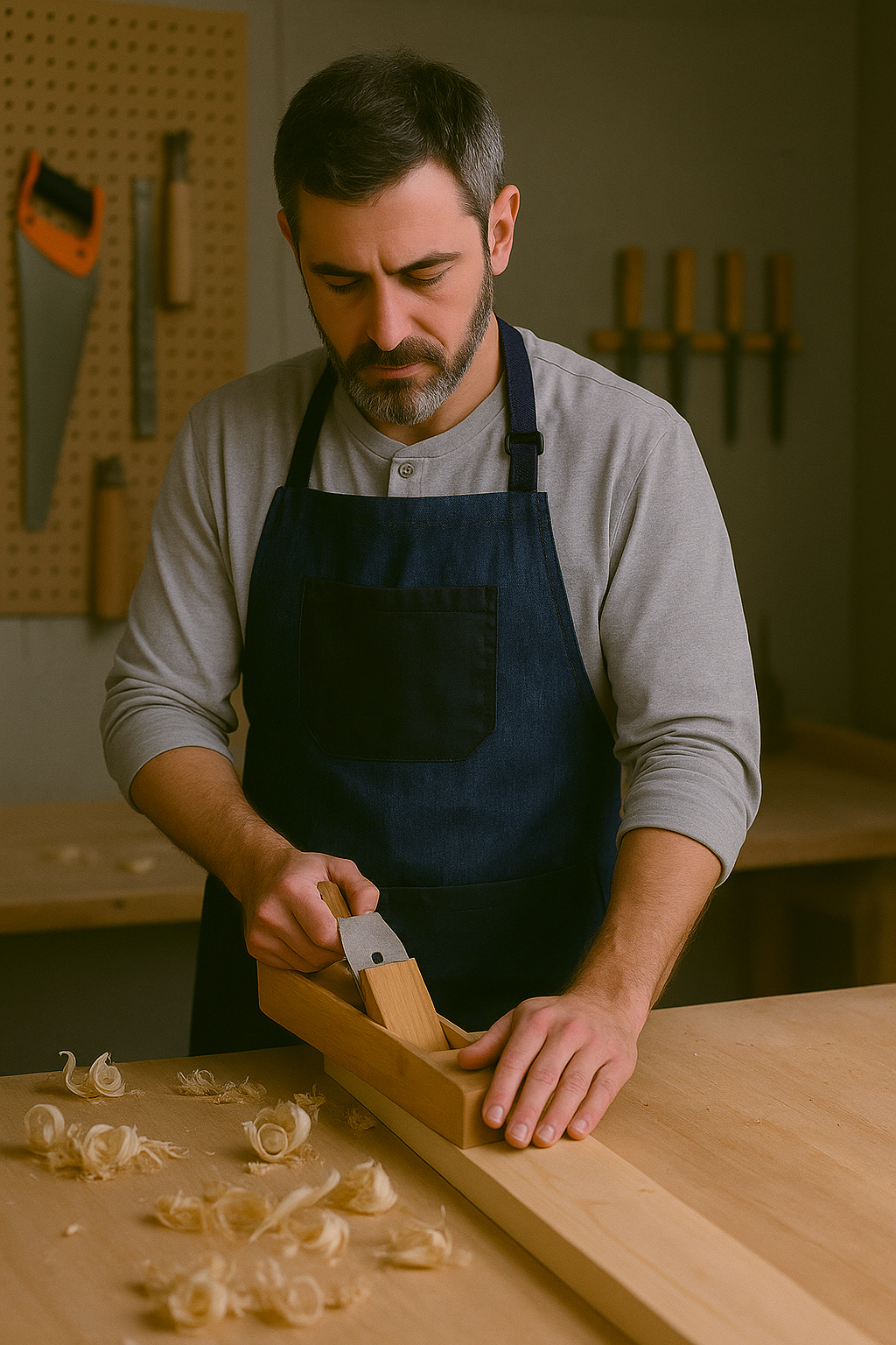 Tablier tout usage - Bleu jeans