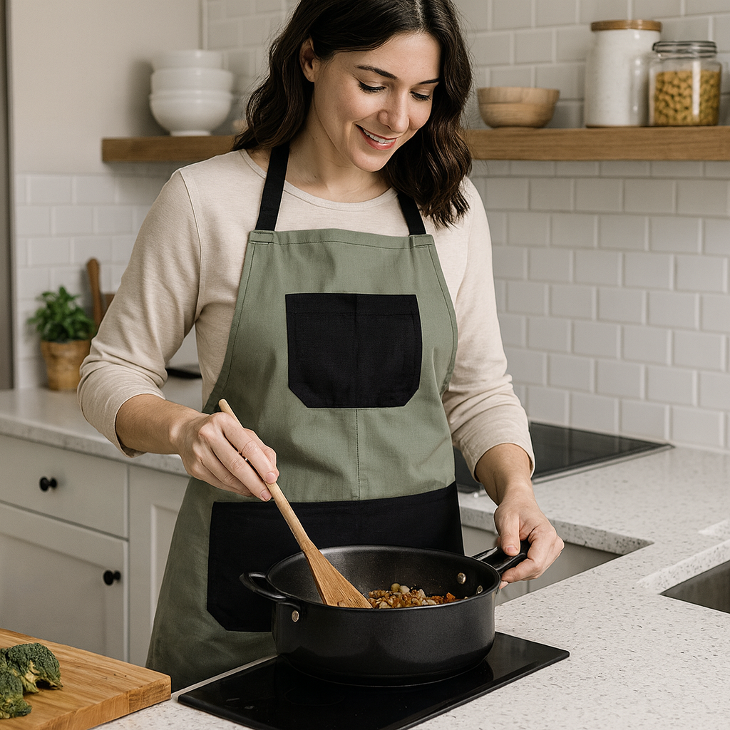 Tablier tout usage - Vert olive