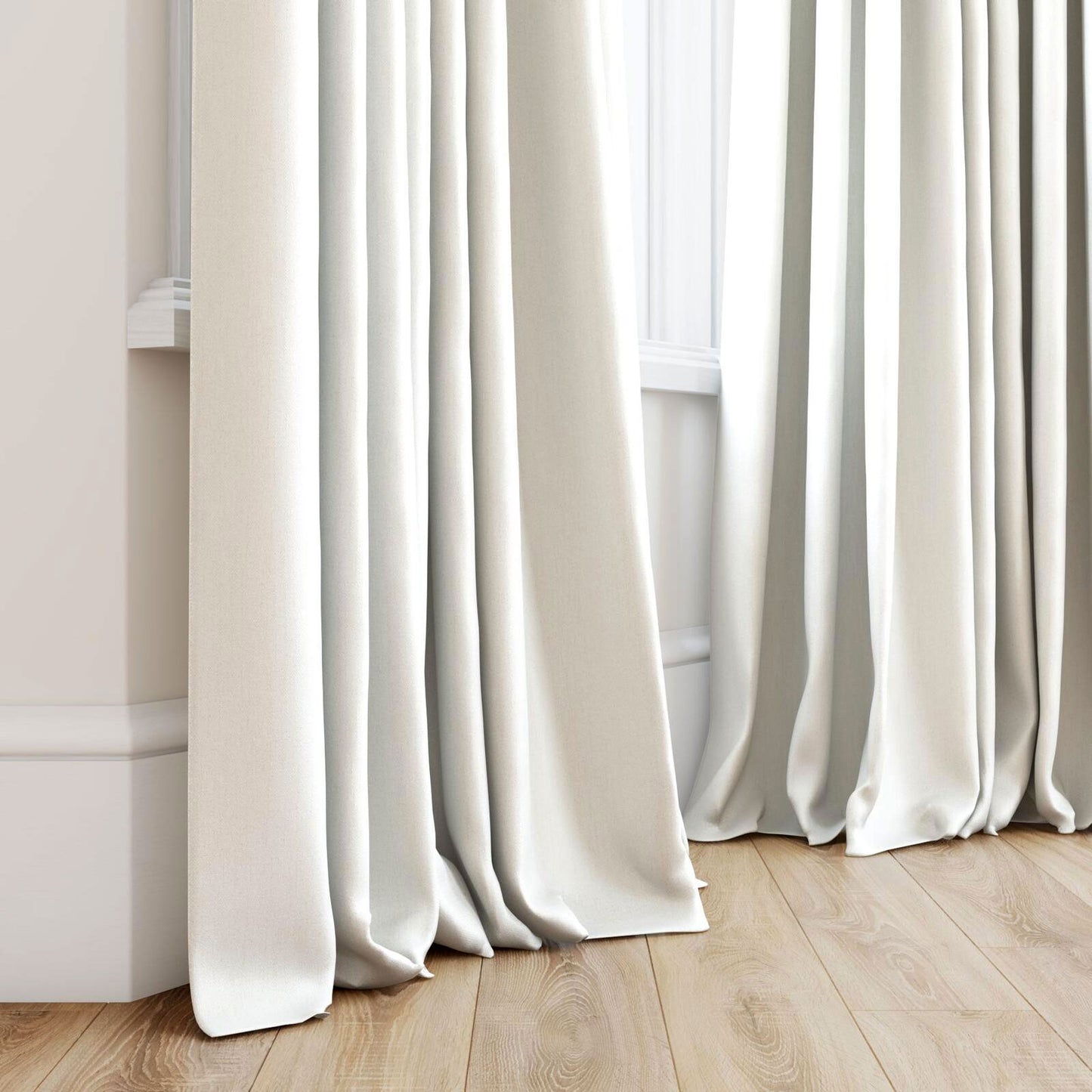 Panneau de rideau passe-pôle tissus Asteroid Cotton