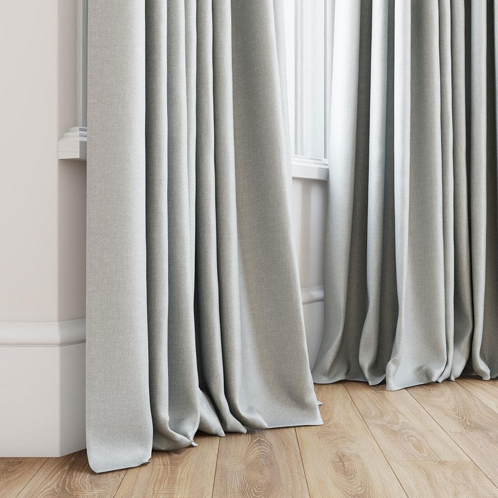 Panneau de rideau passe-pôle tissus Meteor Mist