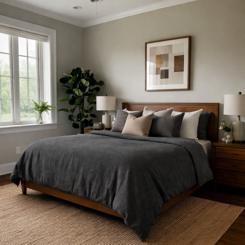 Housse de couette Ambition Charcoal