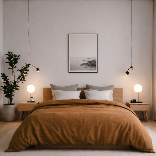 Housse de couette Latitude Terracotta