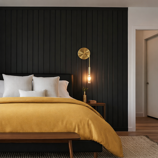 Housse de couette Peripheric Moutarde