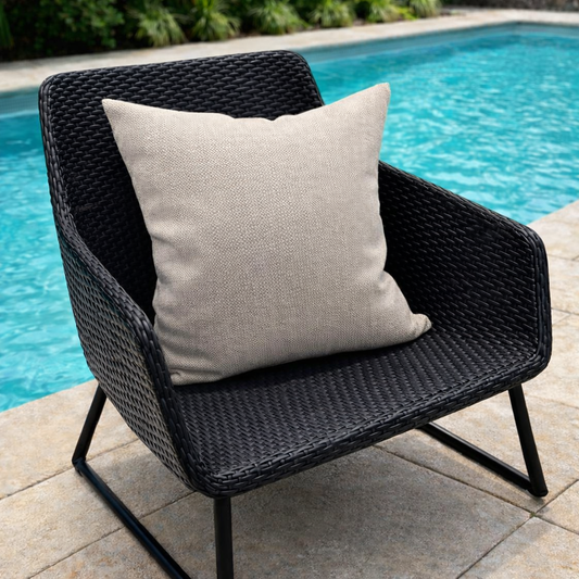 Housse de coussin extérieur - Sunbrella Action Linen