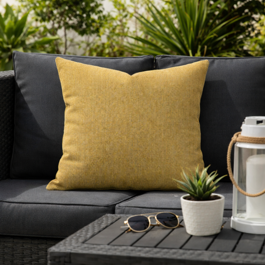 Housse de coussin Extérieur - Sunbrella Blend Honey
