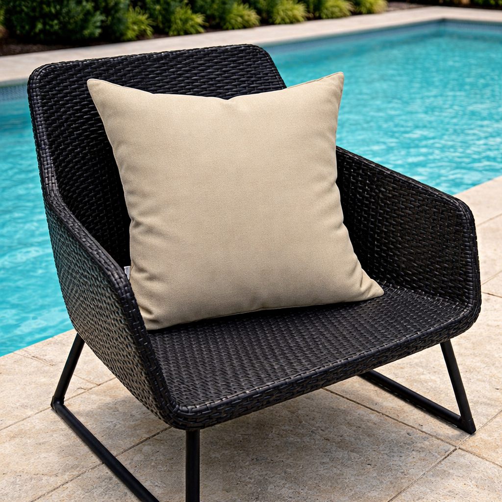 Housse de coussin Extérieur - Hanko Sand